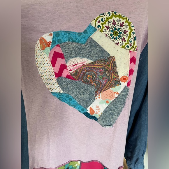 One of a kind hand made top/dress size 3-4x OFAK - Picture 5 of 10